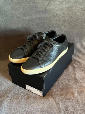 Saint Laurent skor - Skor från Saint Laurent | Storlek:46 | Svarta | Allt på bilderna följer med | 
