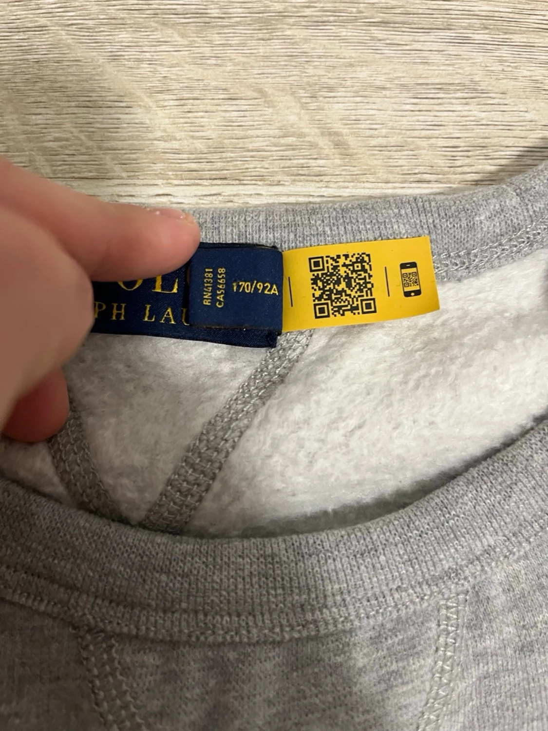 Grå sweatshirt från Polo Ralph Lauren - 4