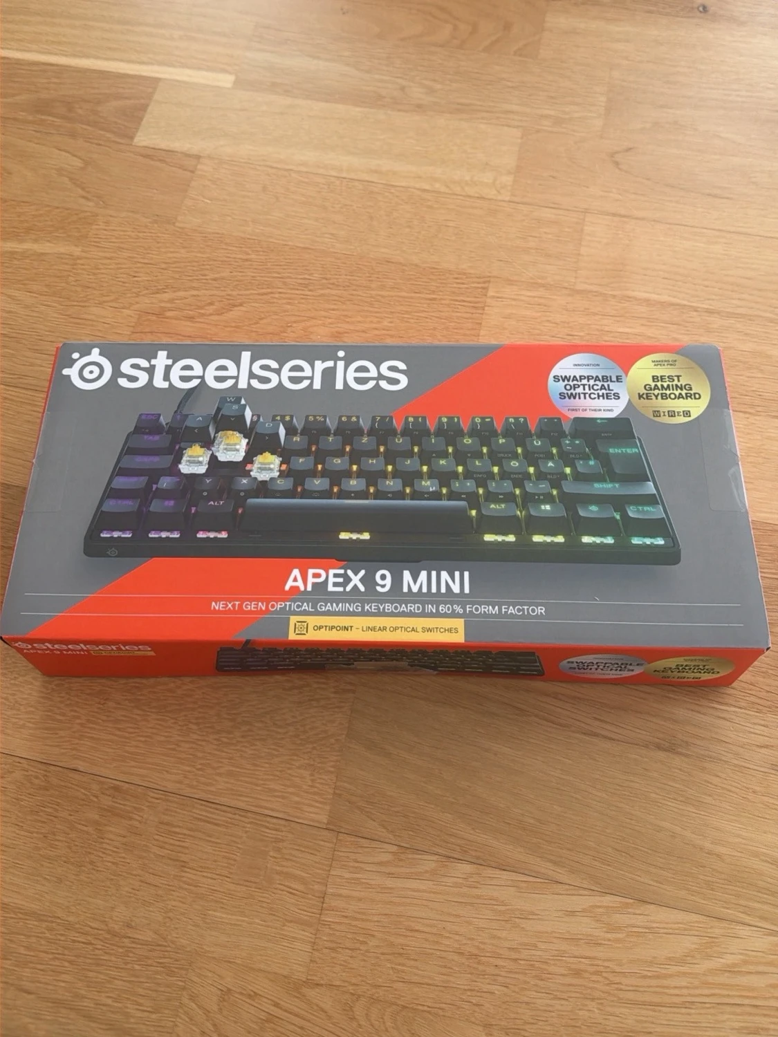 SteelSeries Apex 9 Mini tangentbord/RAPID TRIGGER - 3