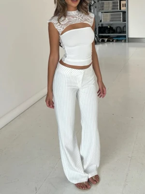 Vita kostymbyxor  - Använda en gång!