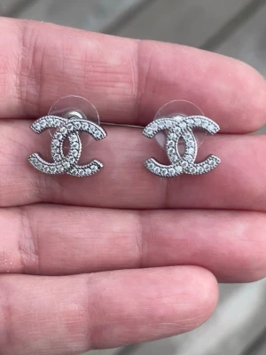 örhängen med strass -  örhängen med strass
