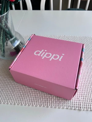 Dippi rese-box - En tom dippi-låda, perfekt för att ha med dina nagelverktyg, vätskor och pulver.  Granska bilderna noga.