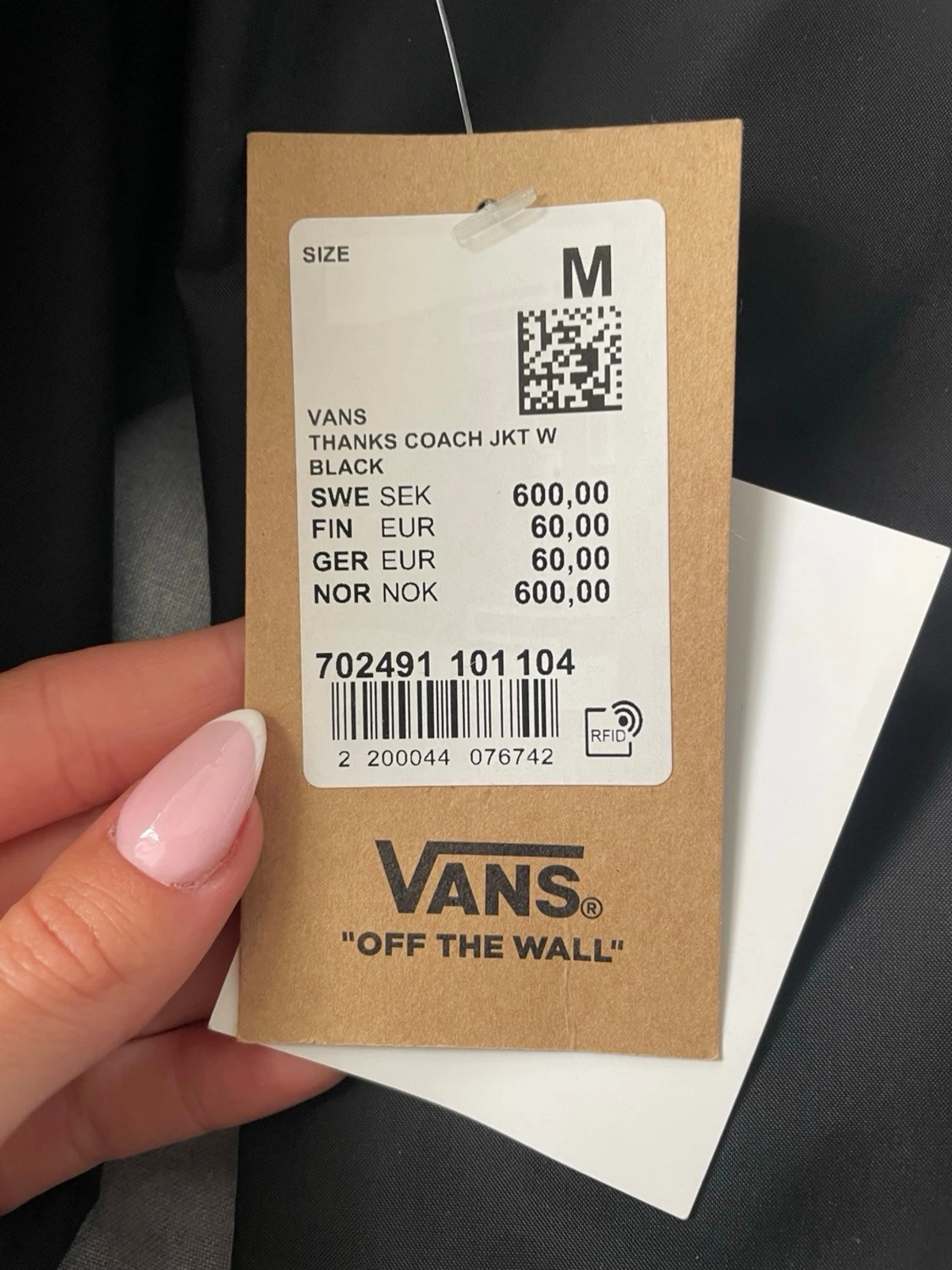 Svart vindjacka från Vans - 3