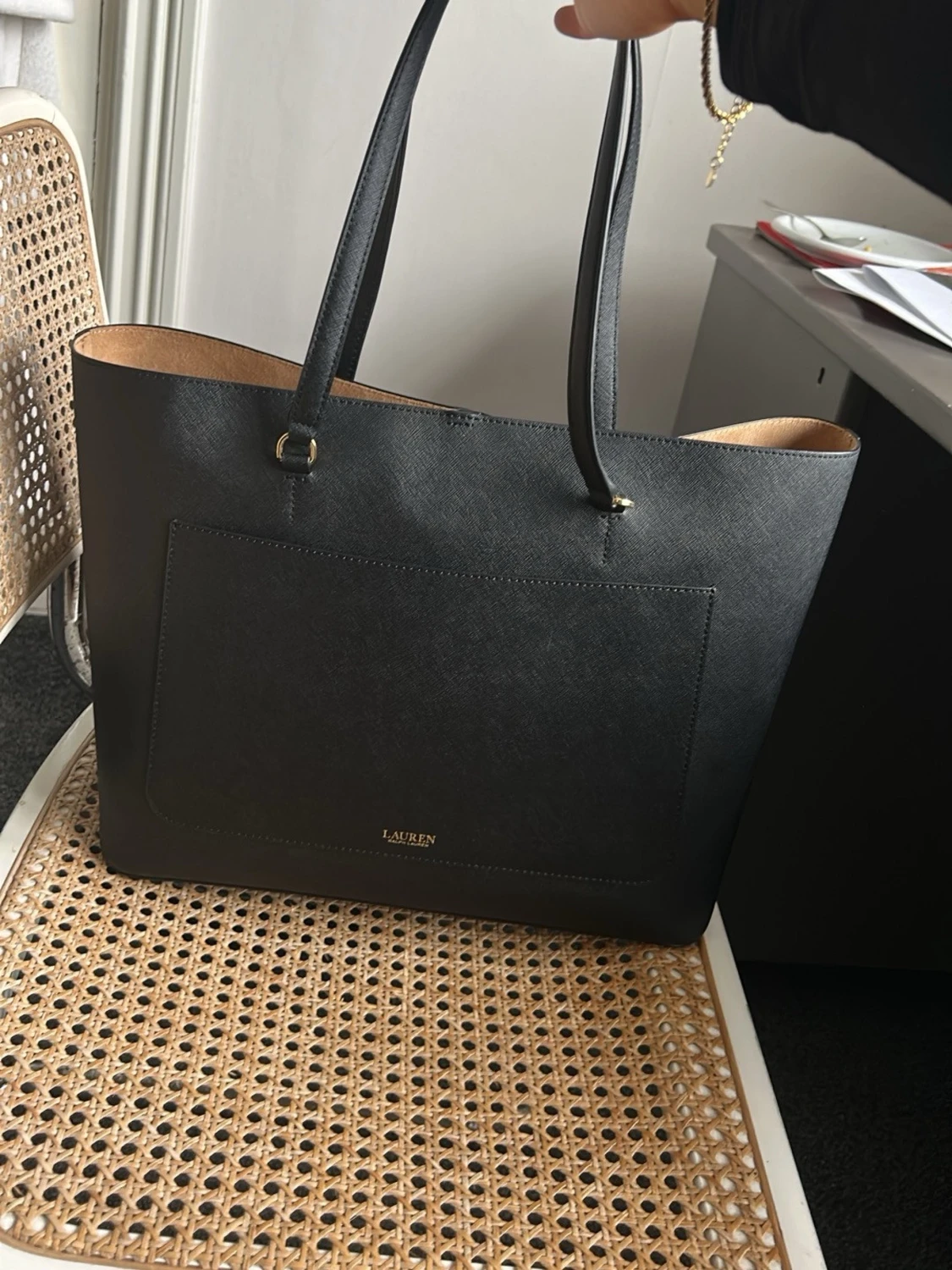 Svart väska från Ralph Lauren - 1