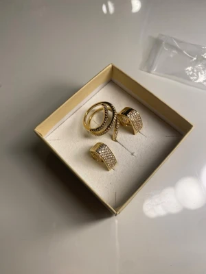 Örhänge+ring  - Säljer de tillsammans! Är i mycket bra skick oanvända 