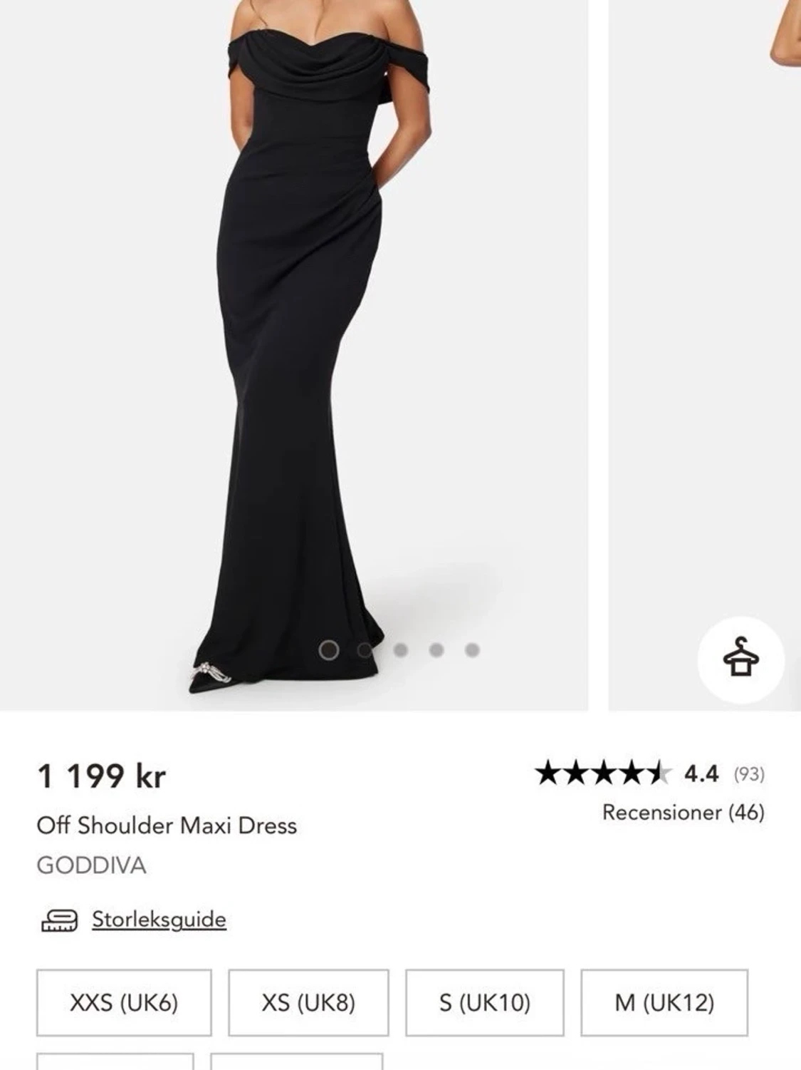Svart balklänning