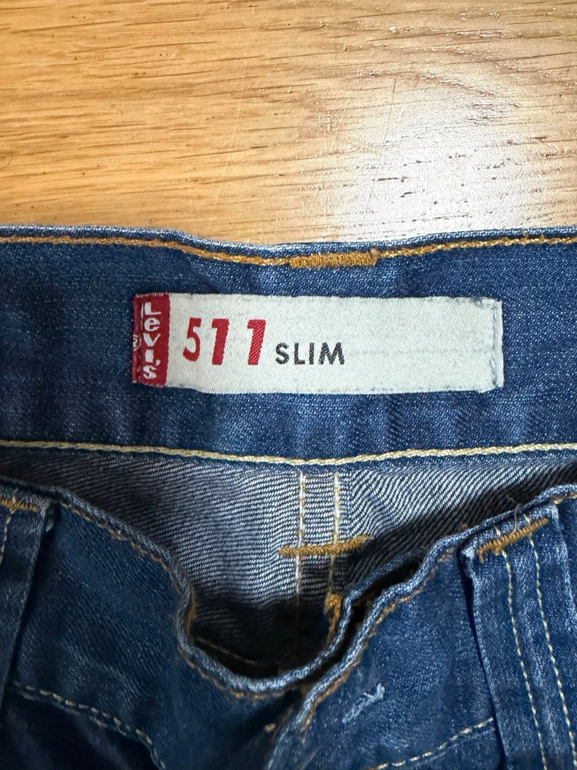 Levi's 511 Slim blå jeans - 1