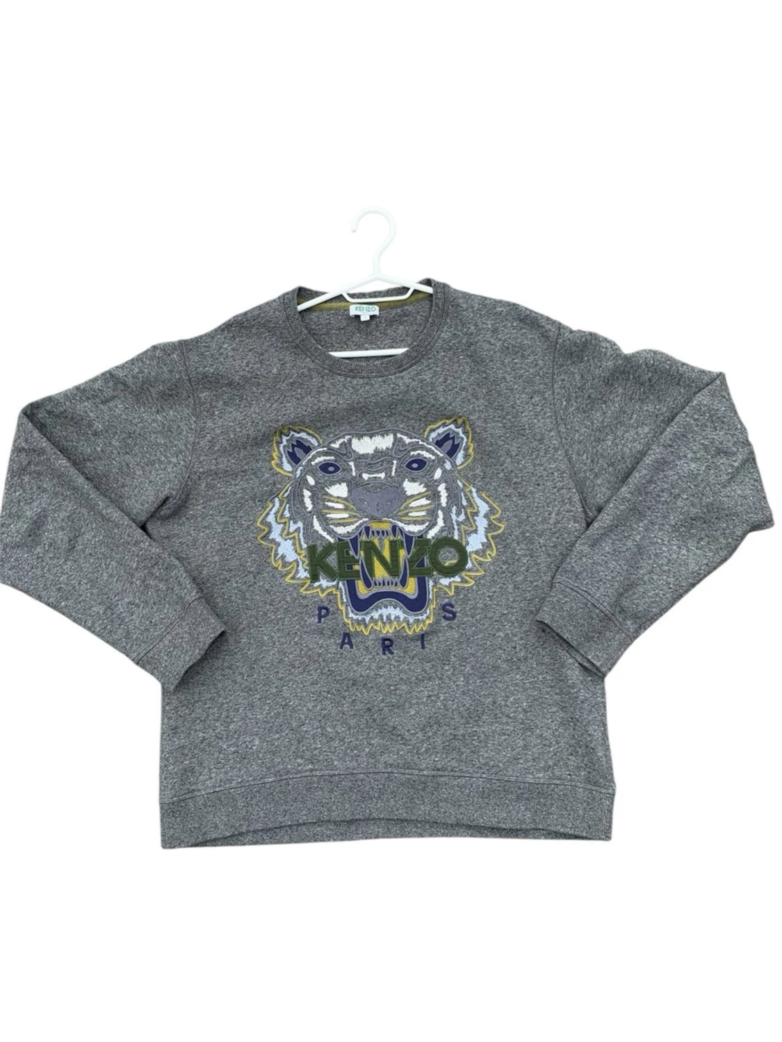 Grå Kenzo sweatshirt med tigertryck - 1