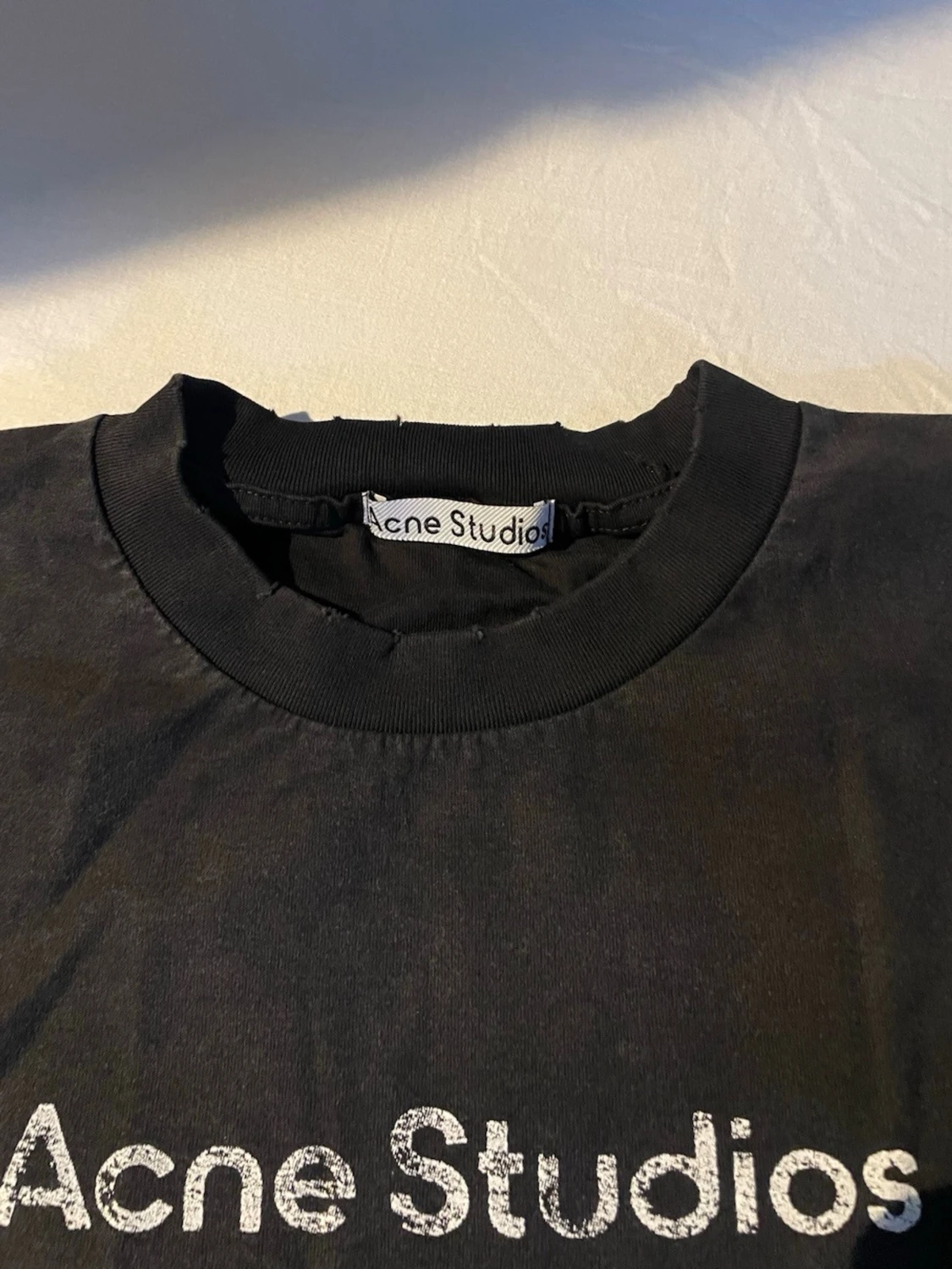 Svart långärmad topp Acne Studios | M  - 2