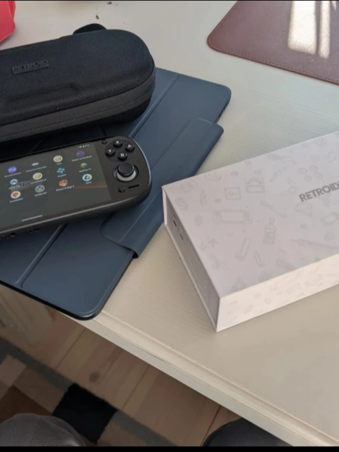 Handhållen spelkonsol svart - 2