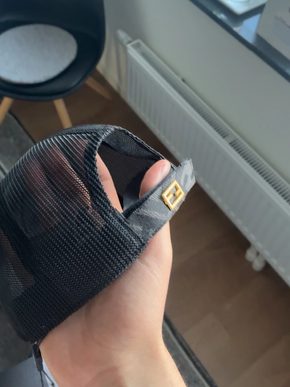 Svart och grå keps från Fendi - 1