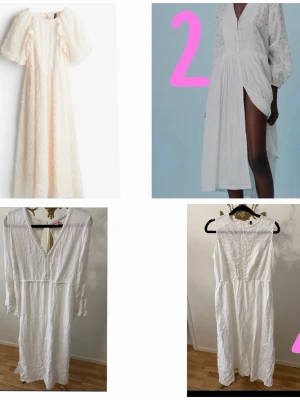Klänningar  - 1 H&M klänning, storlek L,  helt ny utan prislapp , 300kr 2Zara klänning, storlek L, mycket bra skick ,  300kr 3 Indiska Klänning  , storlek M , mycket bra skick 200kr 4Stile Benetton klänning, storlek M , Mycket bra skick 115kr .   Du kan hitta mer på min sida  och kan jag byta. 