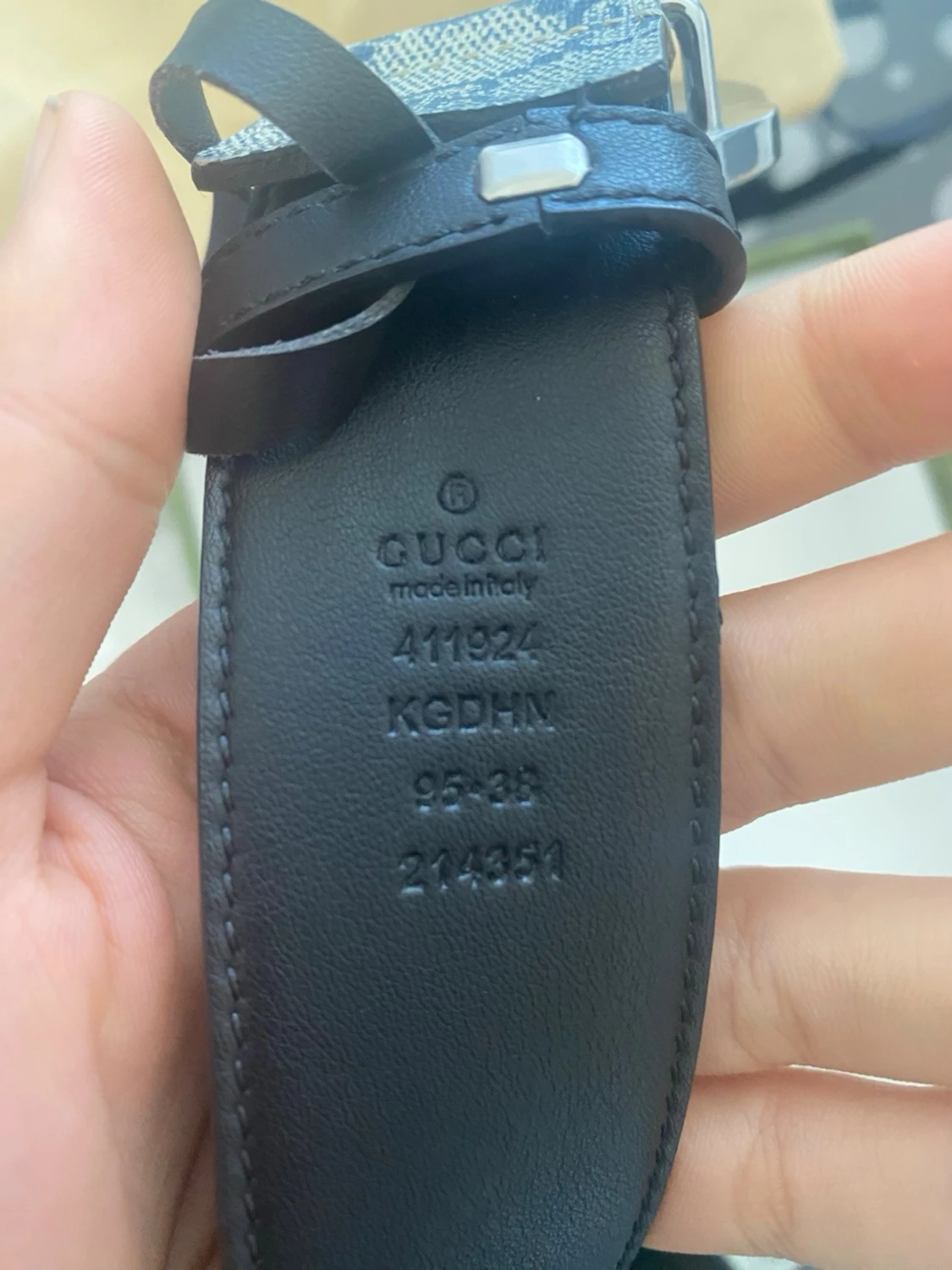 Gg bälte navy  - 1