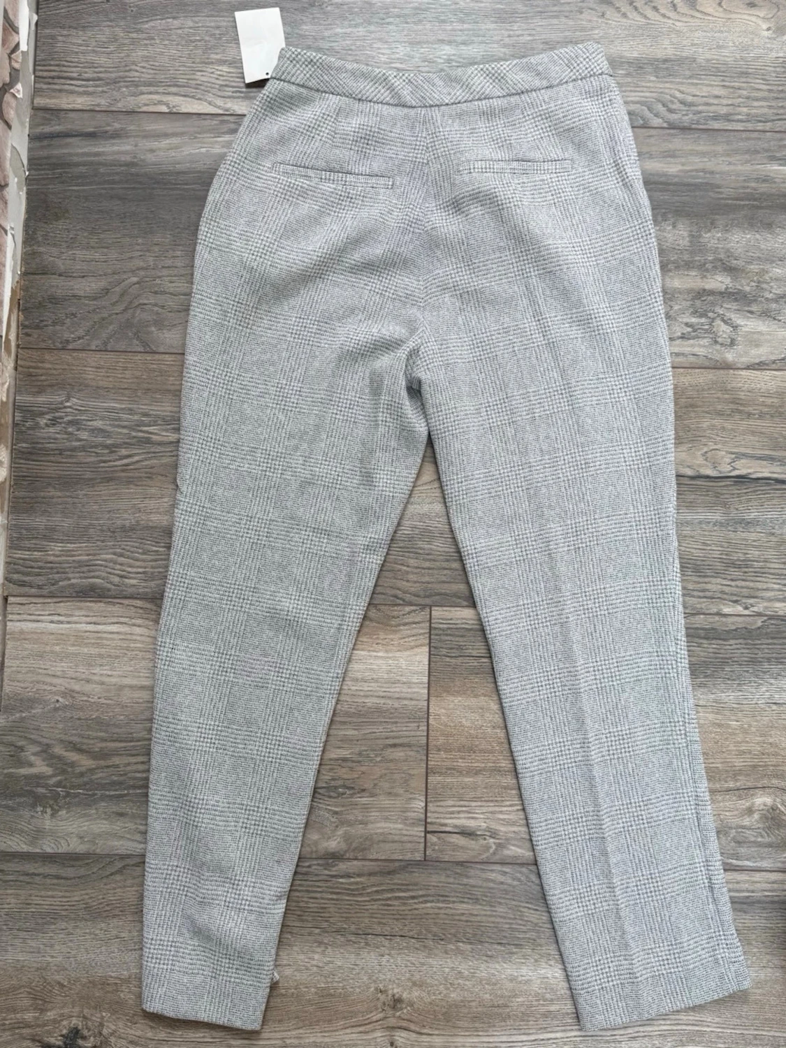 Grå rutiga kostymbyxor H&M - 2