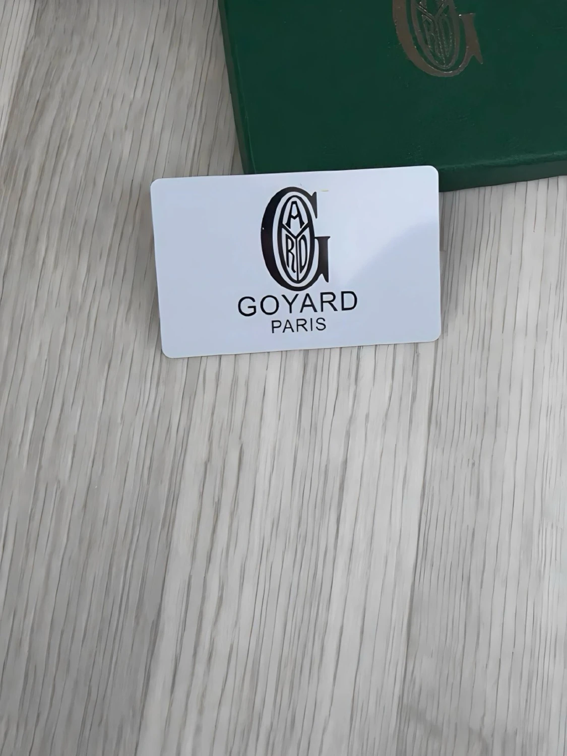 Vit G-yard plånbok - 1