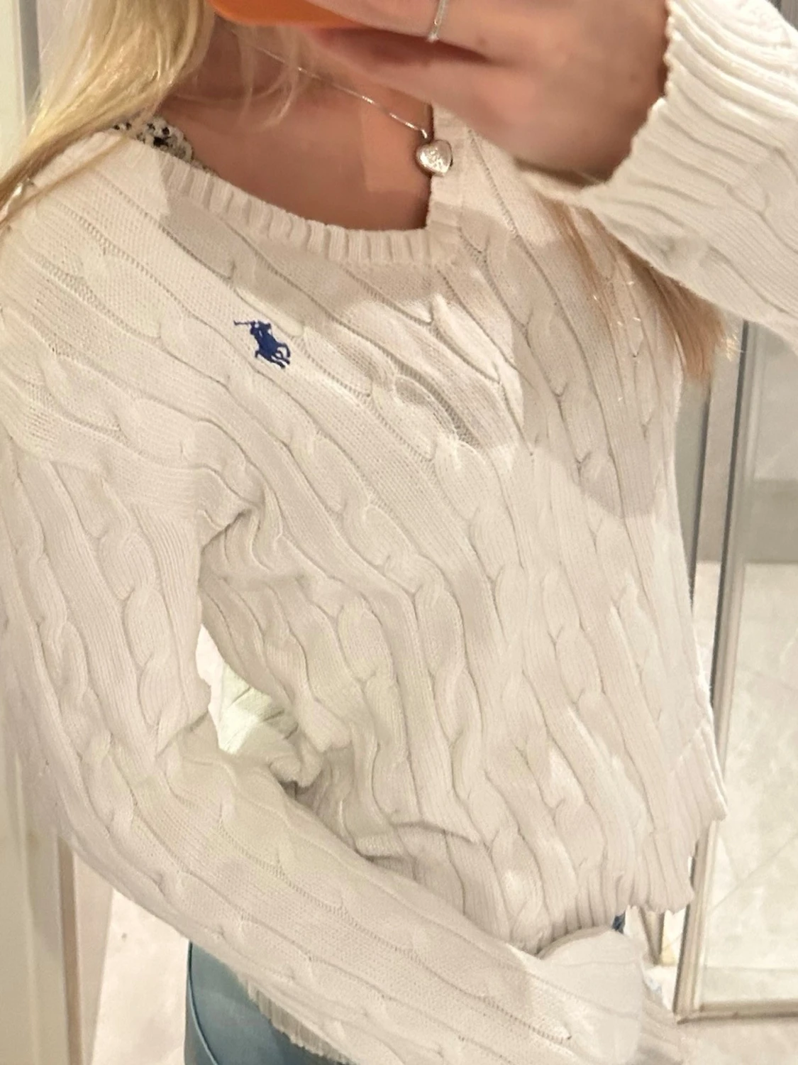 Vit tröja från Ralph Lauren - 1