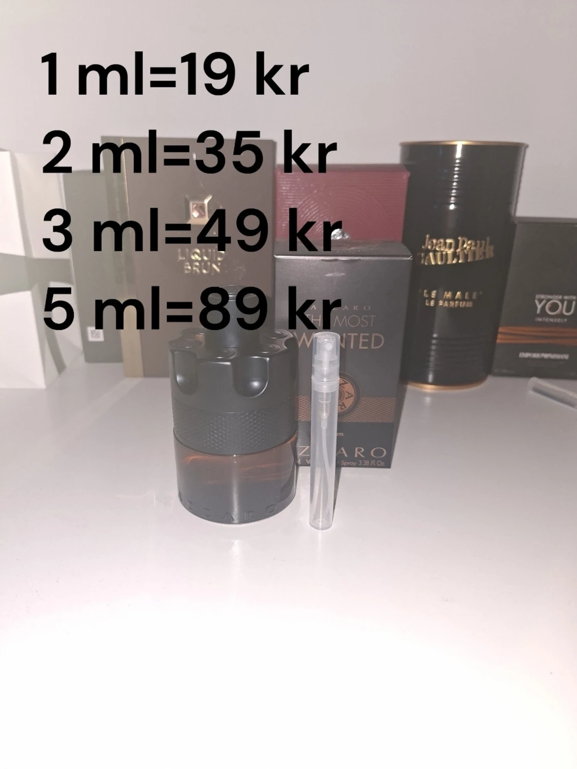 Azzaro tmw parfum samples