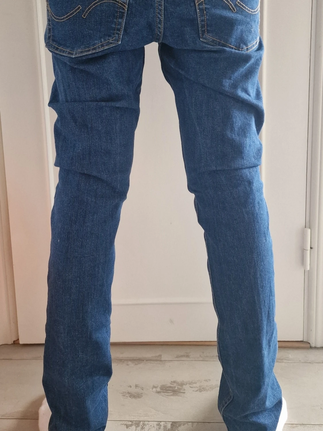 Blå skinny jeans från Crocker - 5