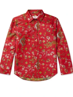 Martine Rose - Martine Rose Spring 2020 Chaplin satin woven shirt Sz XS Rrp 855usd