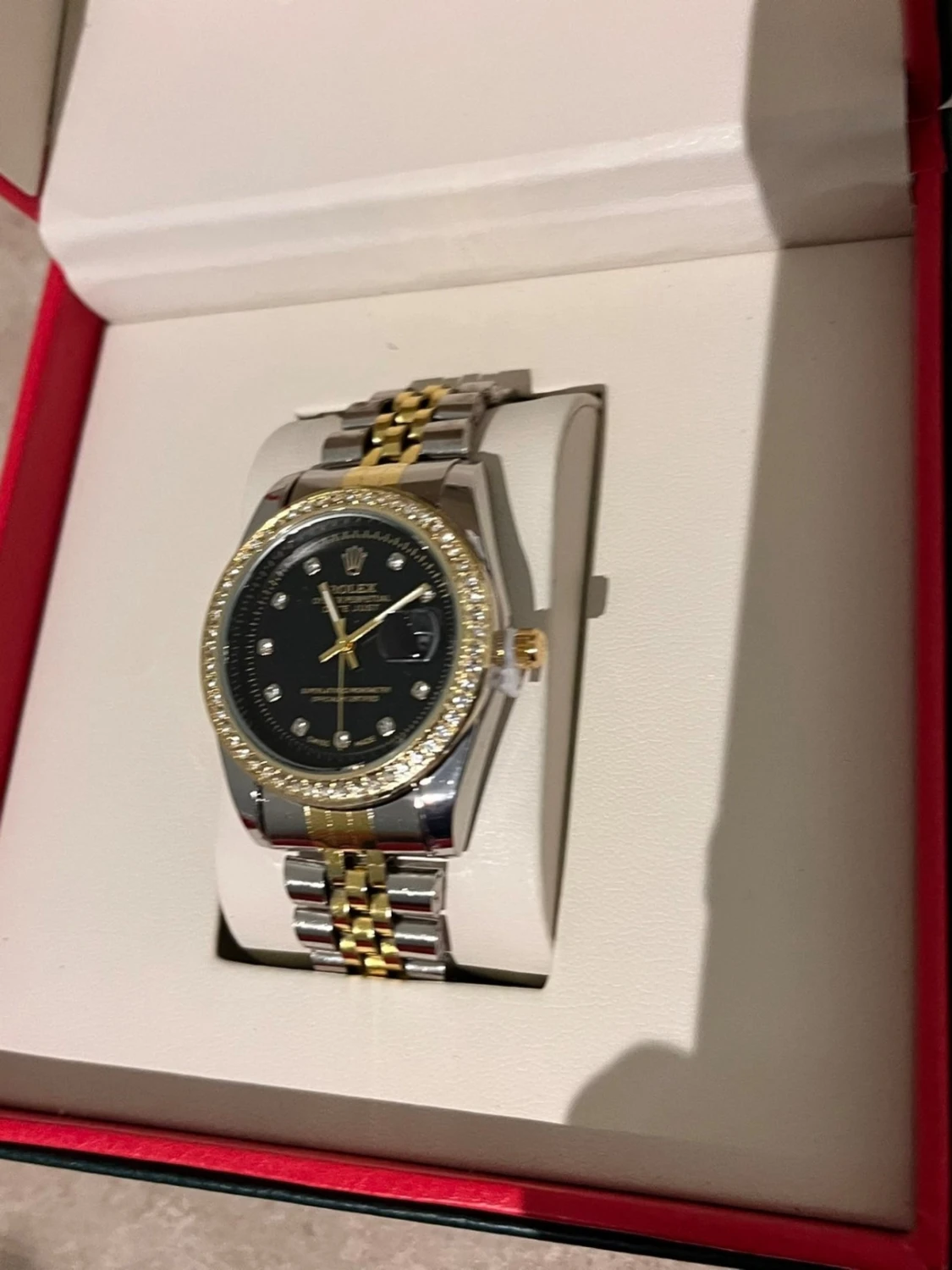 Role Datejust guld/silver klocka - 1