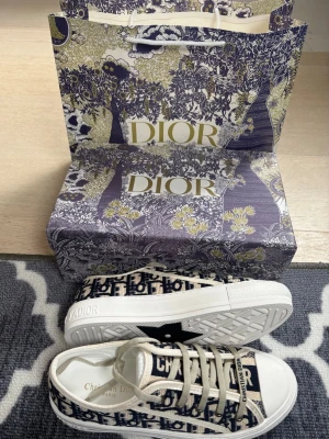 Svarta dior skor dam - Säljer ett par fina dior skor. Allt på bilderna ingår vid köp. Skriv vid intresse!