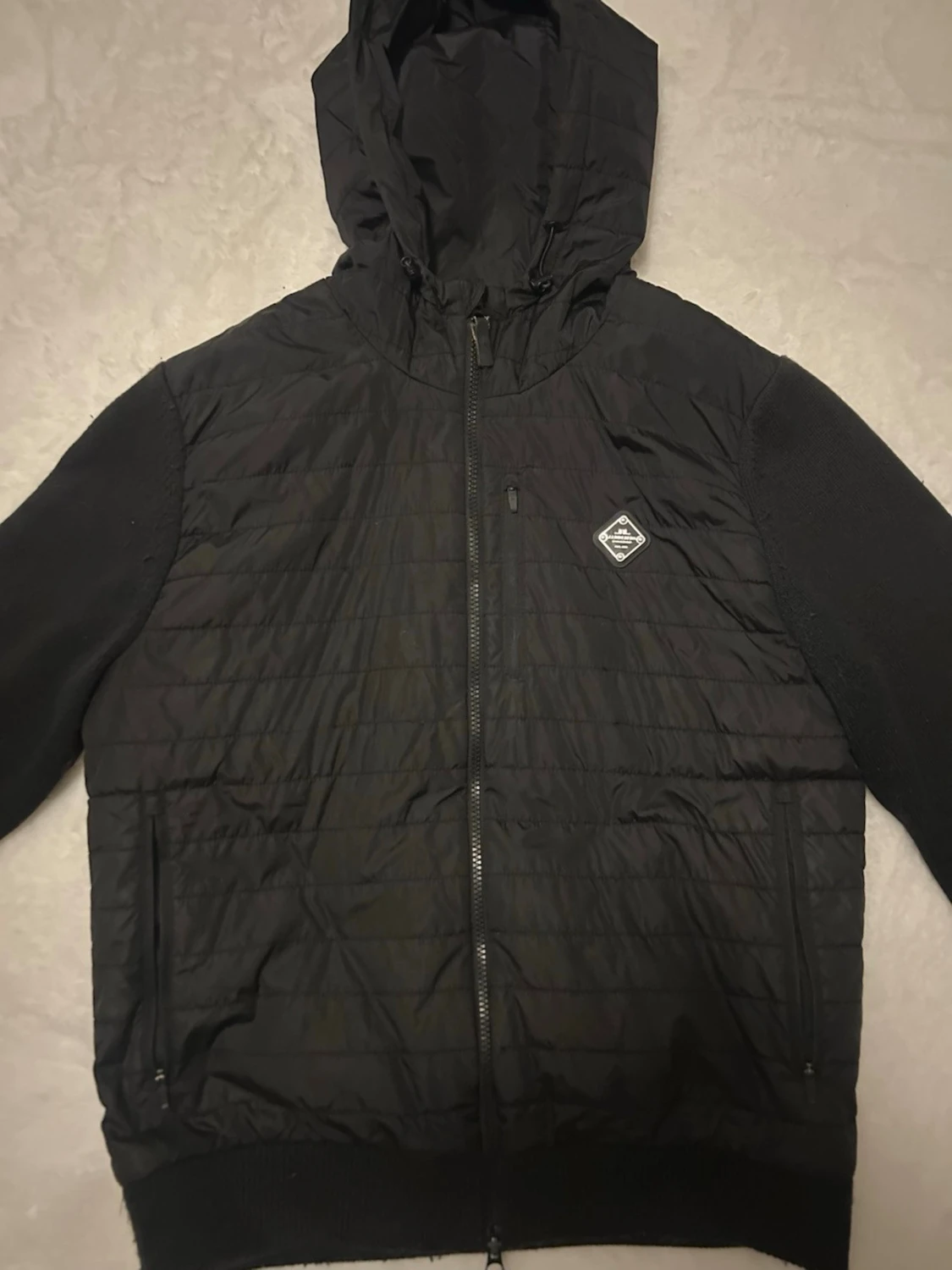 Svart J.Lindberg cardigan - 1