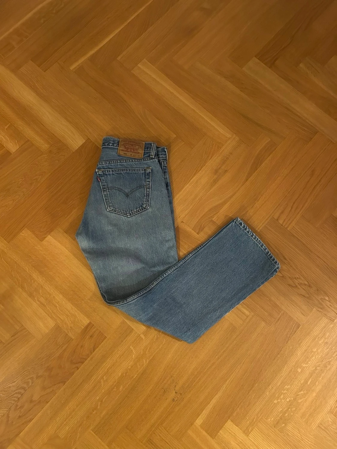  Blåa Levis Jeans 501 - 2