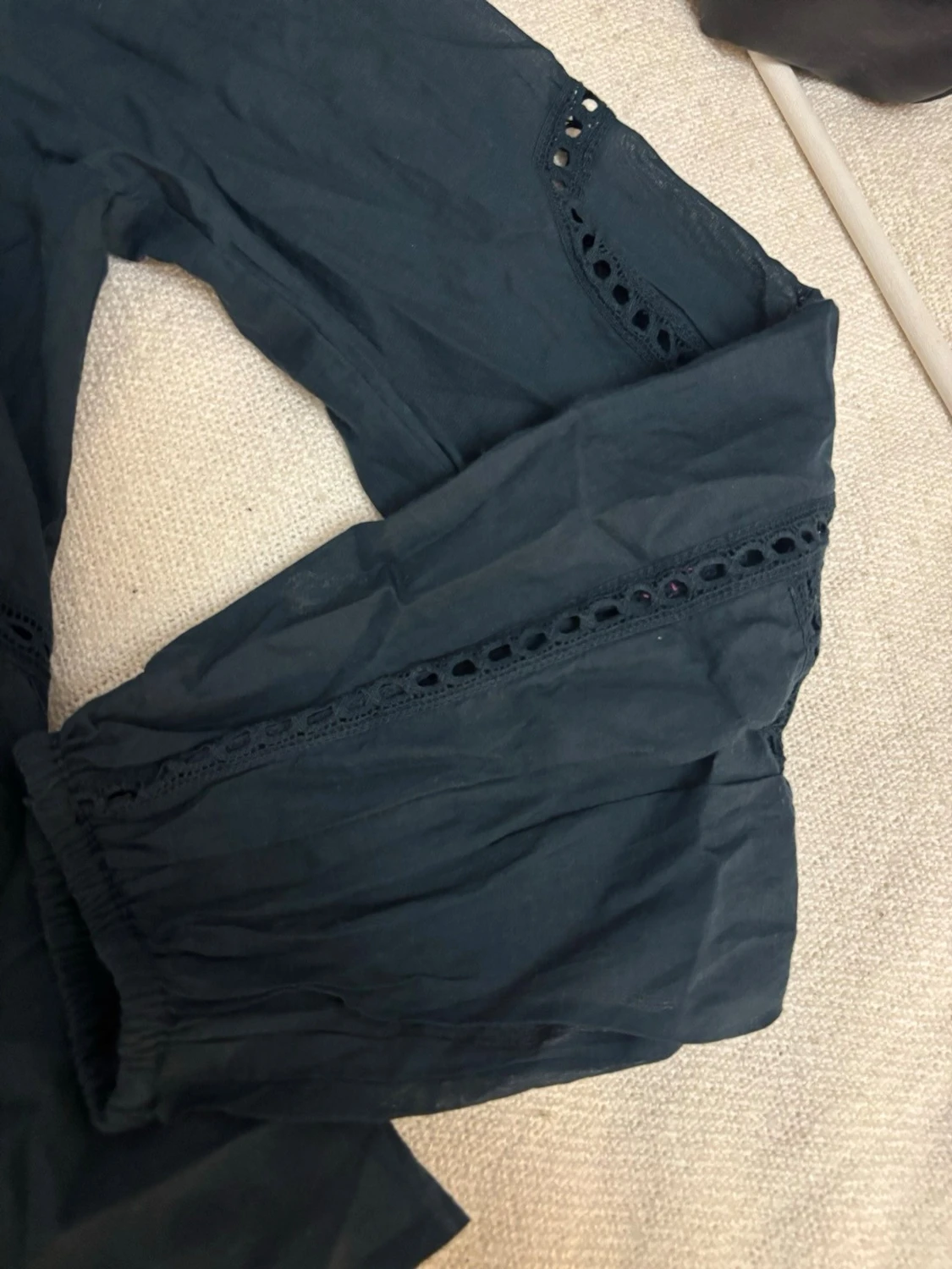 Supertrendig mörkgrön blus från Vero Moda – Helt ny med prislapp, storlek 38 - 2