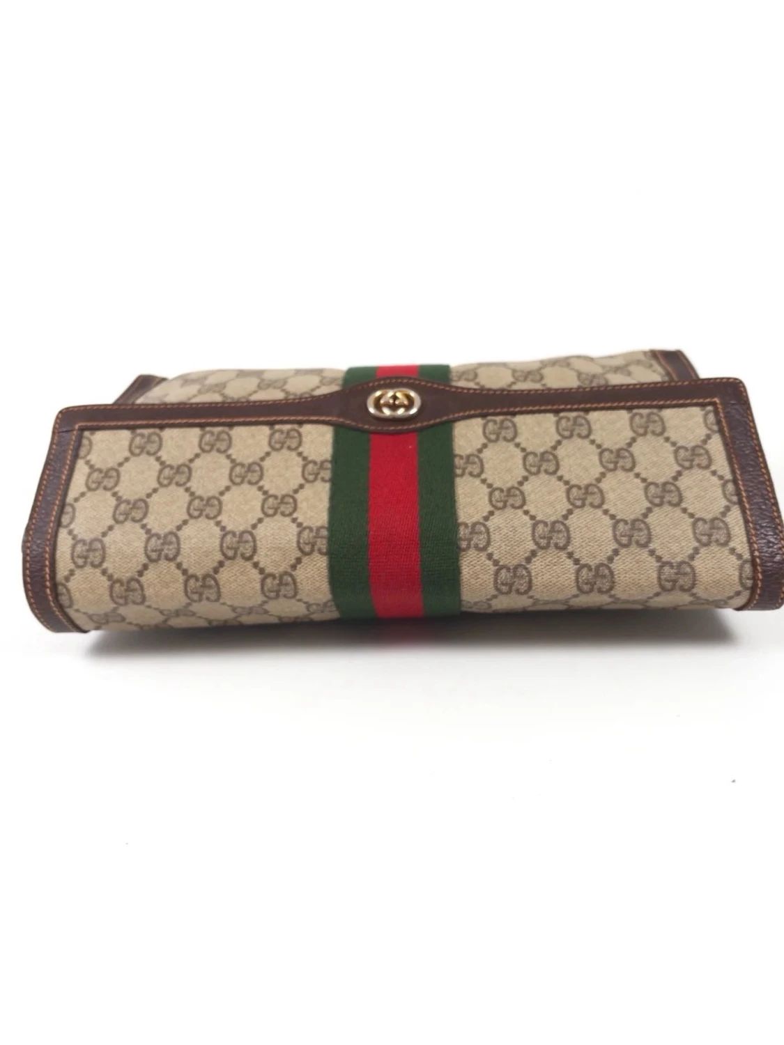 Gucci Sherry Line Supreme Clutch Bag - 2