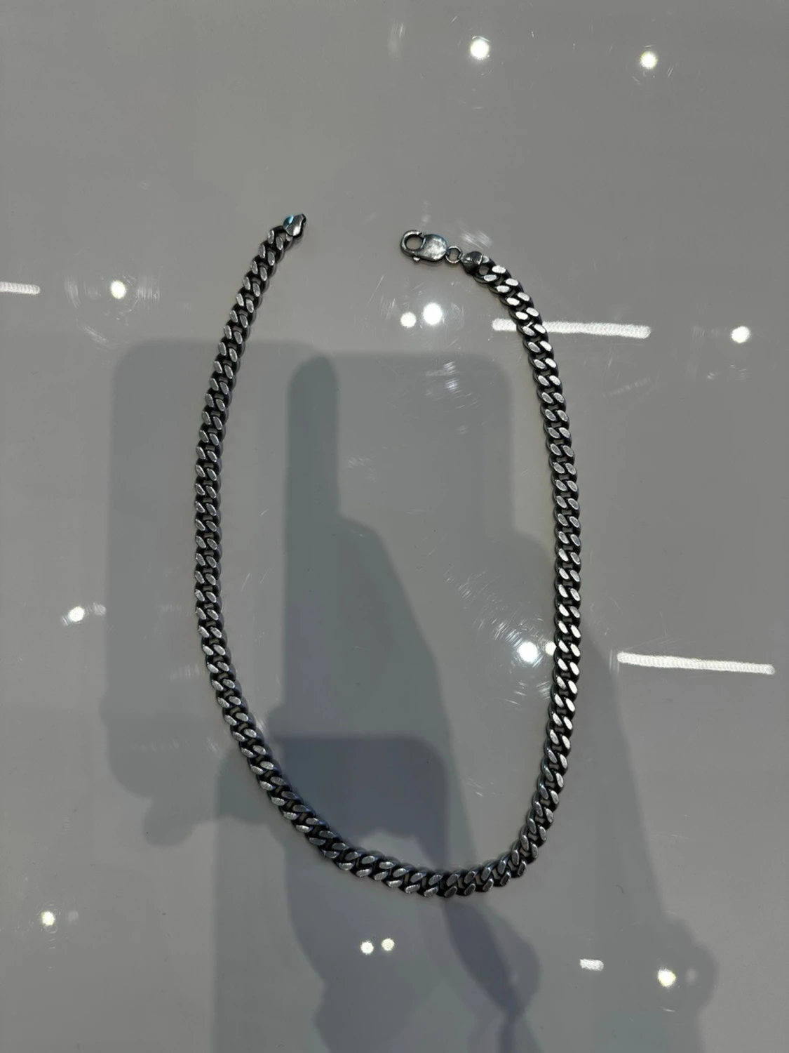Kedjehalsband i silver - 2
