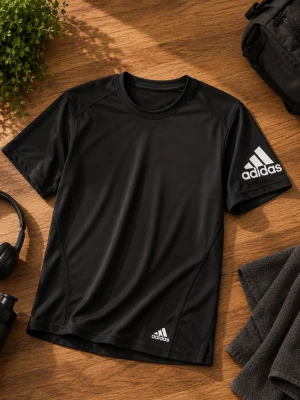 Snygg Adidas Träning’s T- Shirt  - Storlek: M, Material: 100 % Polyester, utmärkt skick!