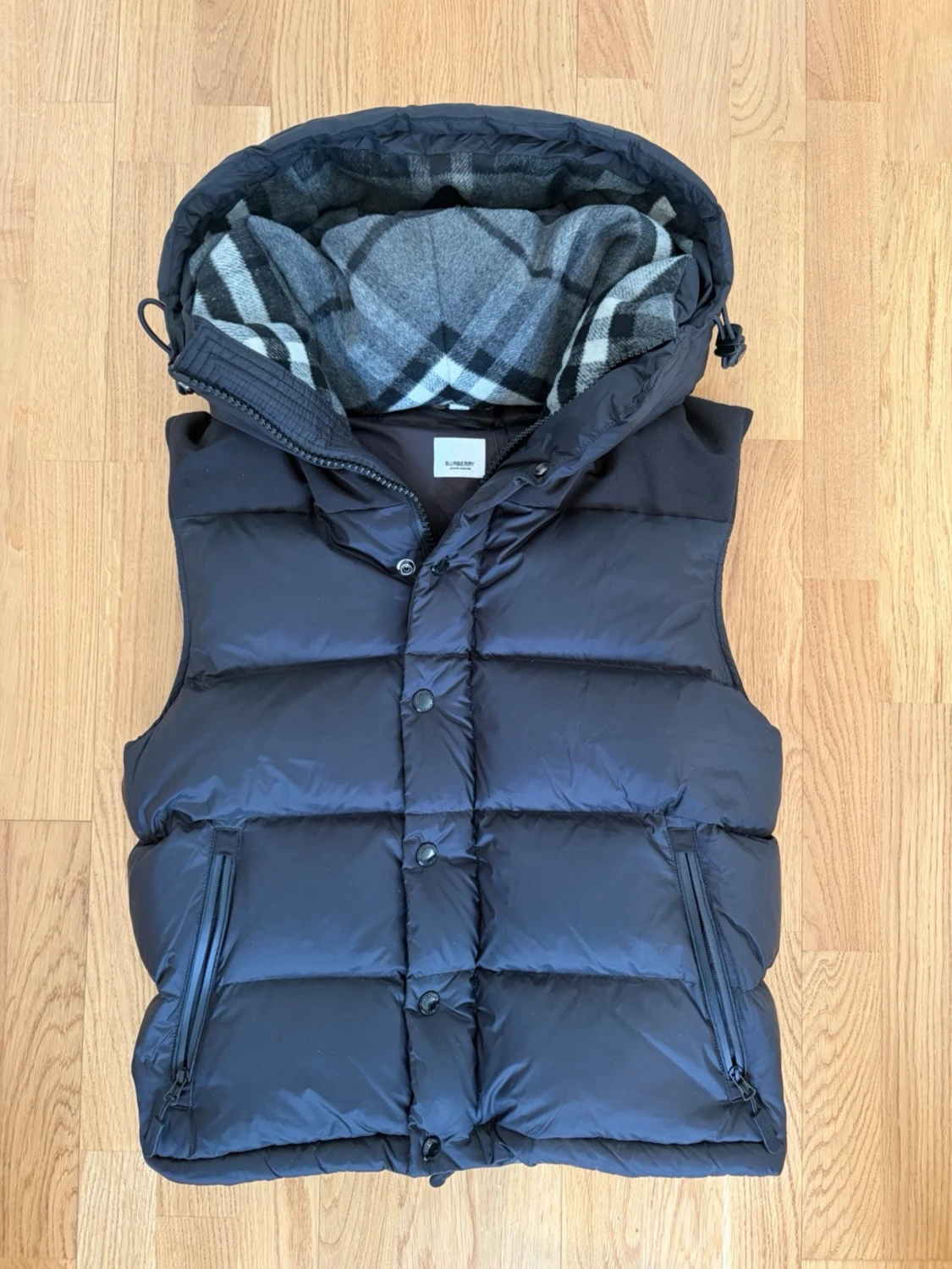 Svart pufferjacka Burberry - 2
