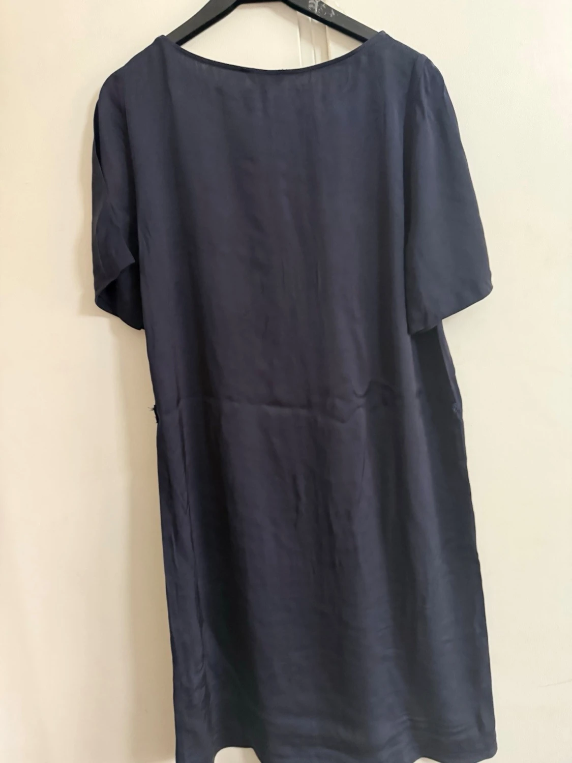 Mörkblå enkel kortklänning från Gant - 2