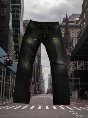 Svarta slitna jeans med raka ben - Coola mörkblå jeans med slitningar och raka ben. Jeansen har klassisk femficksdesign och snygga detaljer på bakfickorna. Perfekta för en avslappnad streetstil. Passar W29-W30 Hör gärna av dig vid flera frågor. 