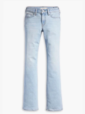 Levis superlow bootcut jeans - Snygga ljusblå bootcut jeans med utsvängda ben. Jeansen har en modern, avslappnad passform och är tillverkade i denim. Perfekta för en trendig vardagslook. Dom har några defekter så hör av dig så skickar ja foto. Dom är W34 i längd och 28 i midjan. 