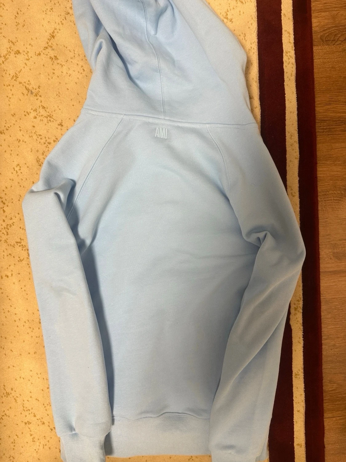 Ljusblå zip up från AMI PARIS - 1