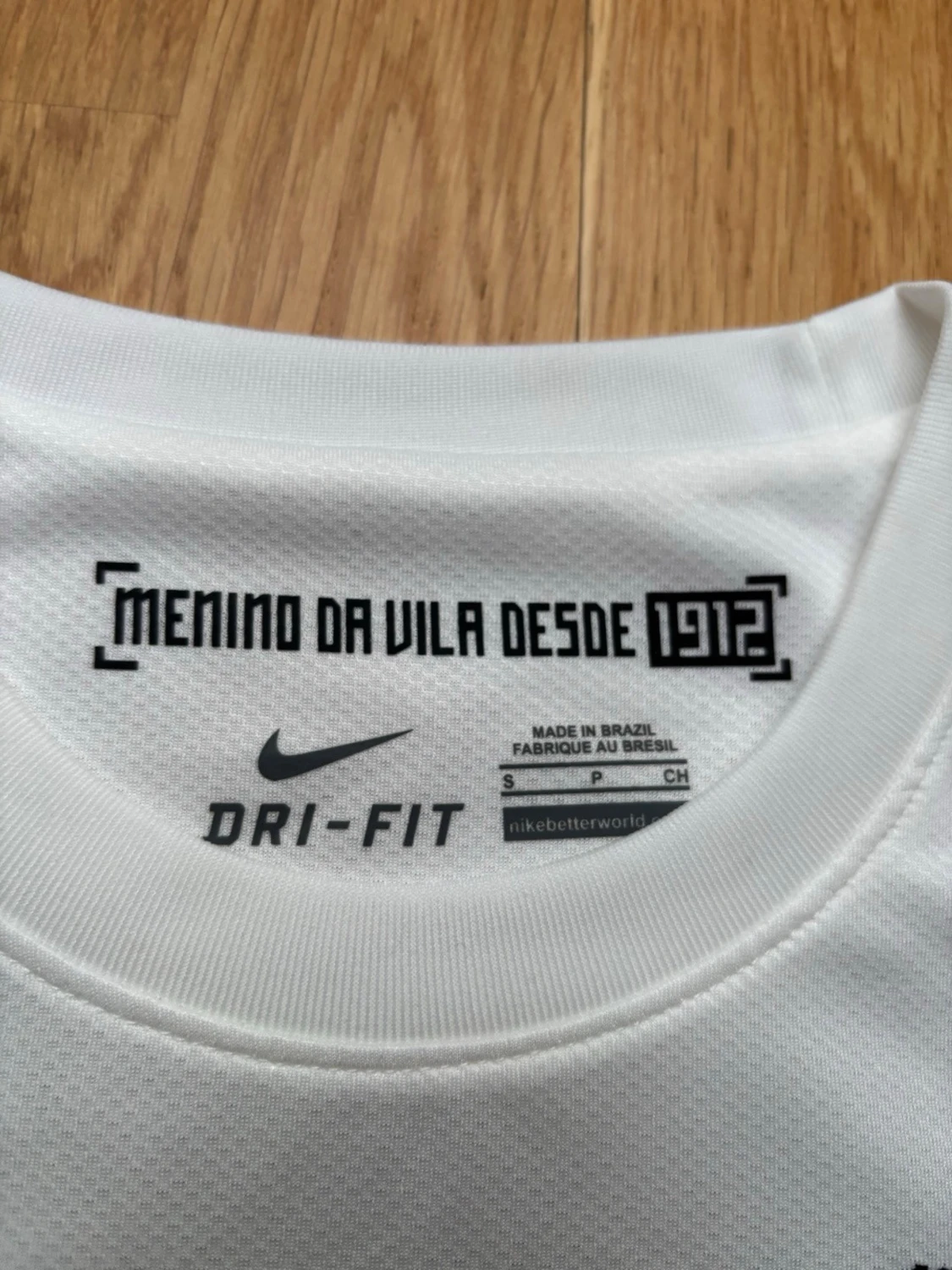 Vit Santos FC matchtröja Nike - 1