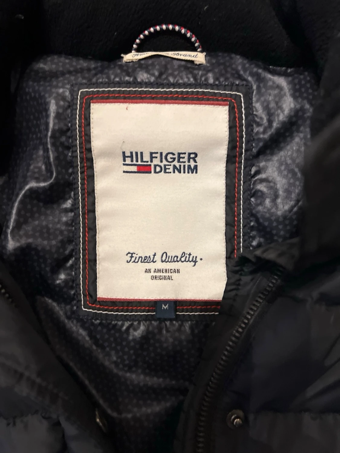 Svart dunjacka Hilfiger Denim M - 1