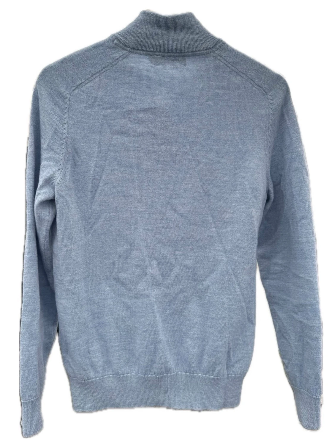 Ljusblå halvzip-tröja Morris - 2