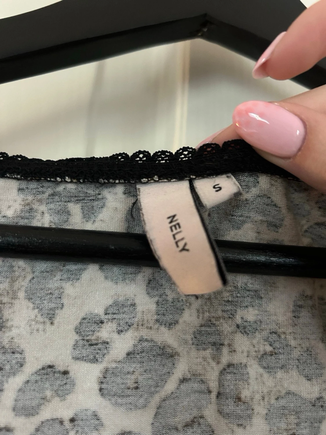 Leopardmönstrad topp från Nelly - 1