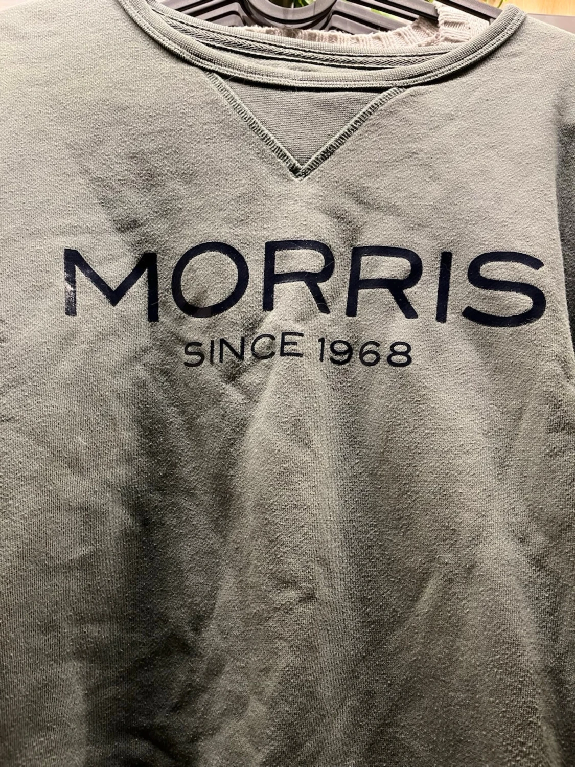 Grön sweatshirt från Morris - 1
