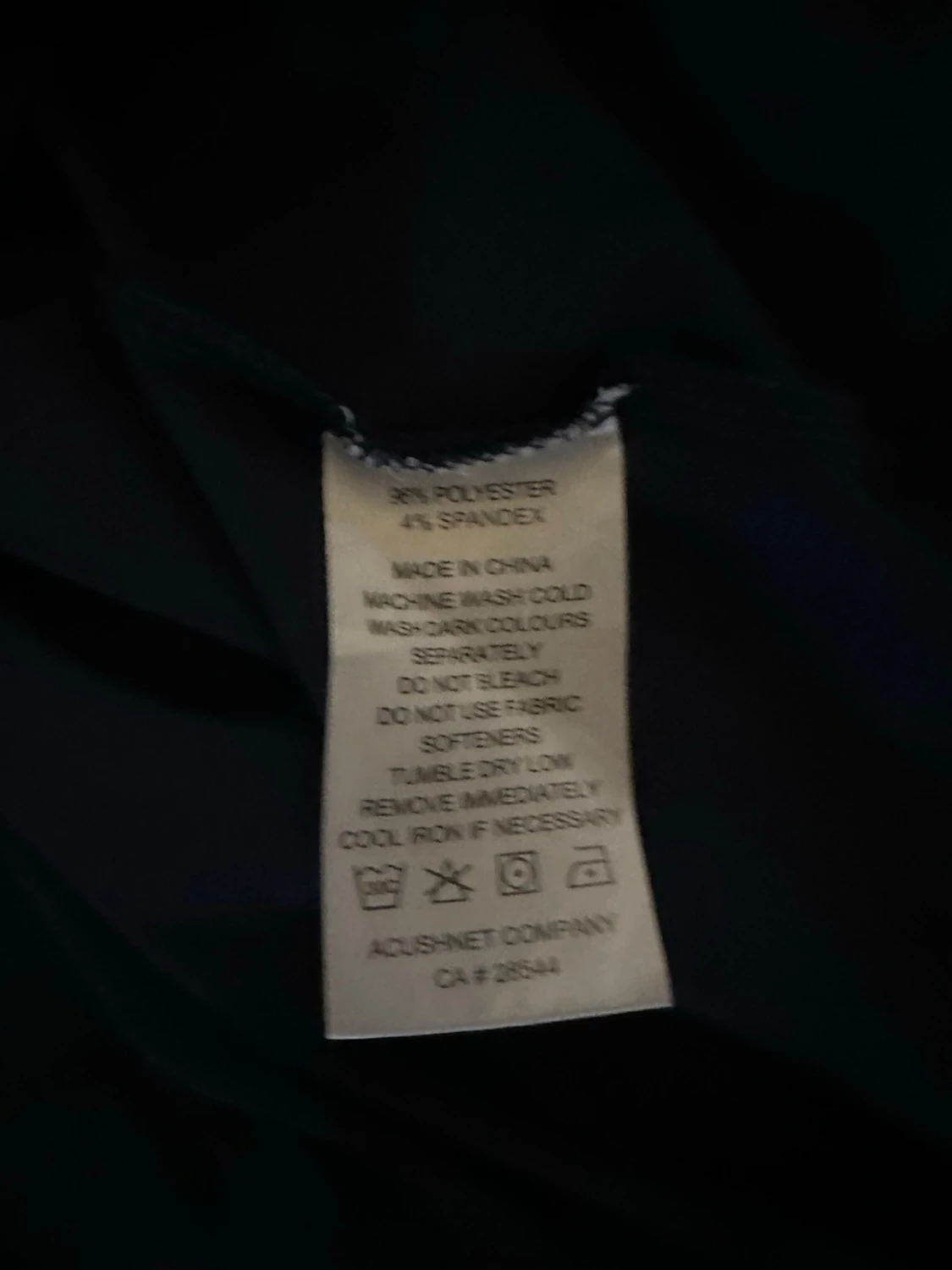 Blå pikétröja från FootJoy - 3