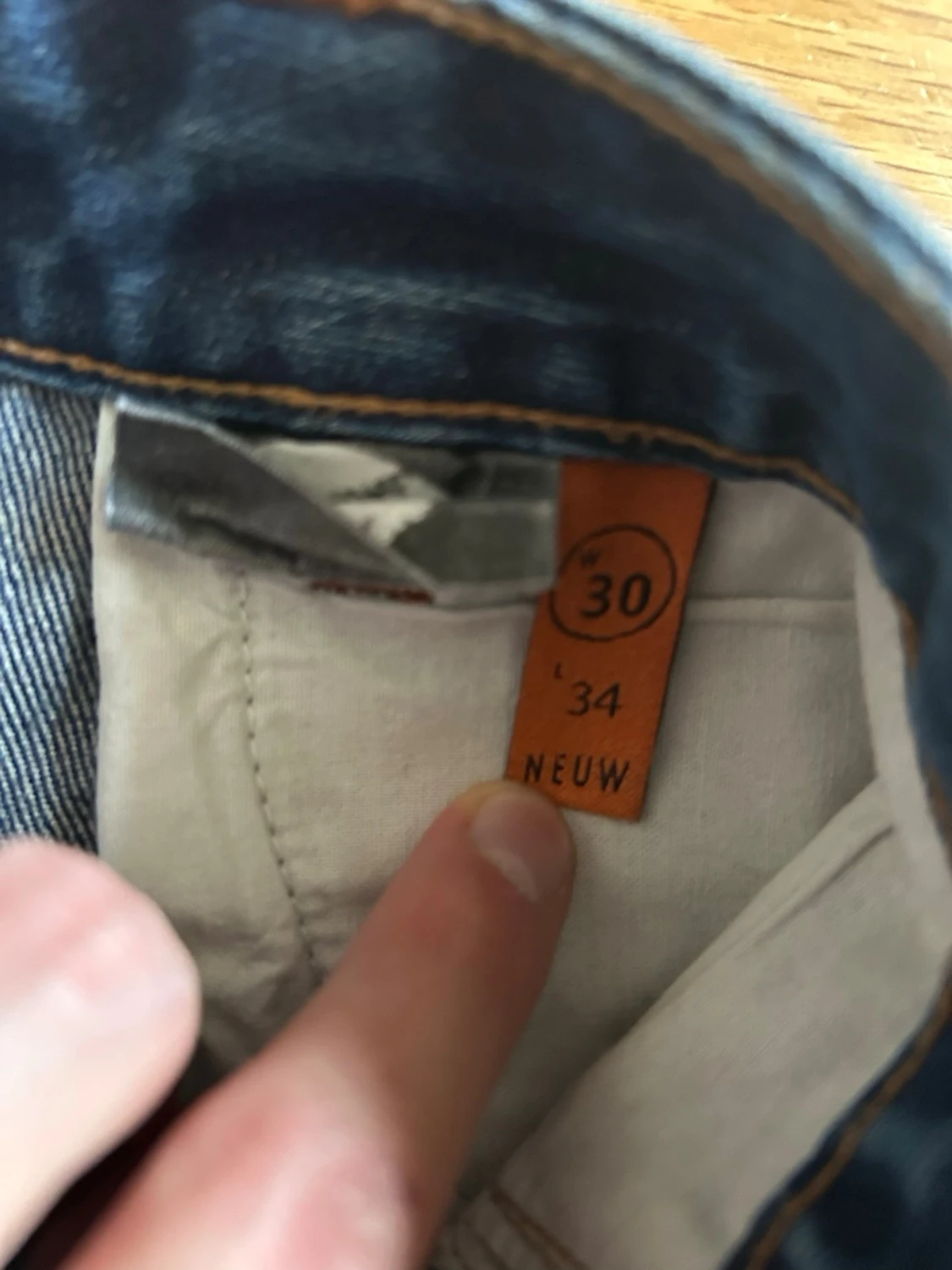 Blå slim fit jeans från Neuw - 2