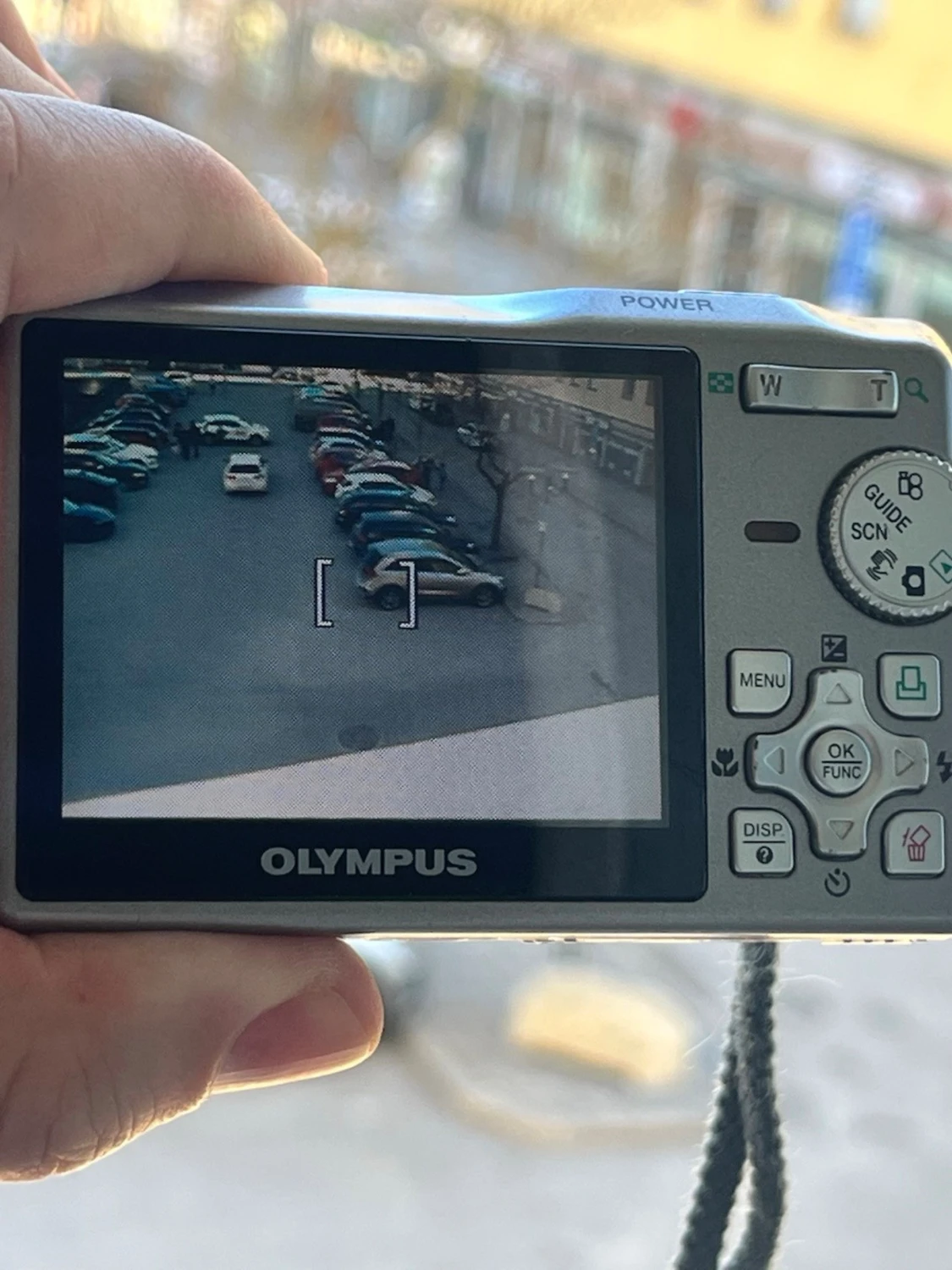 Blå Olympus µ 700 digitalkamera - 3