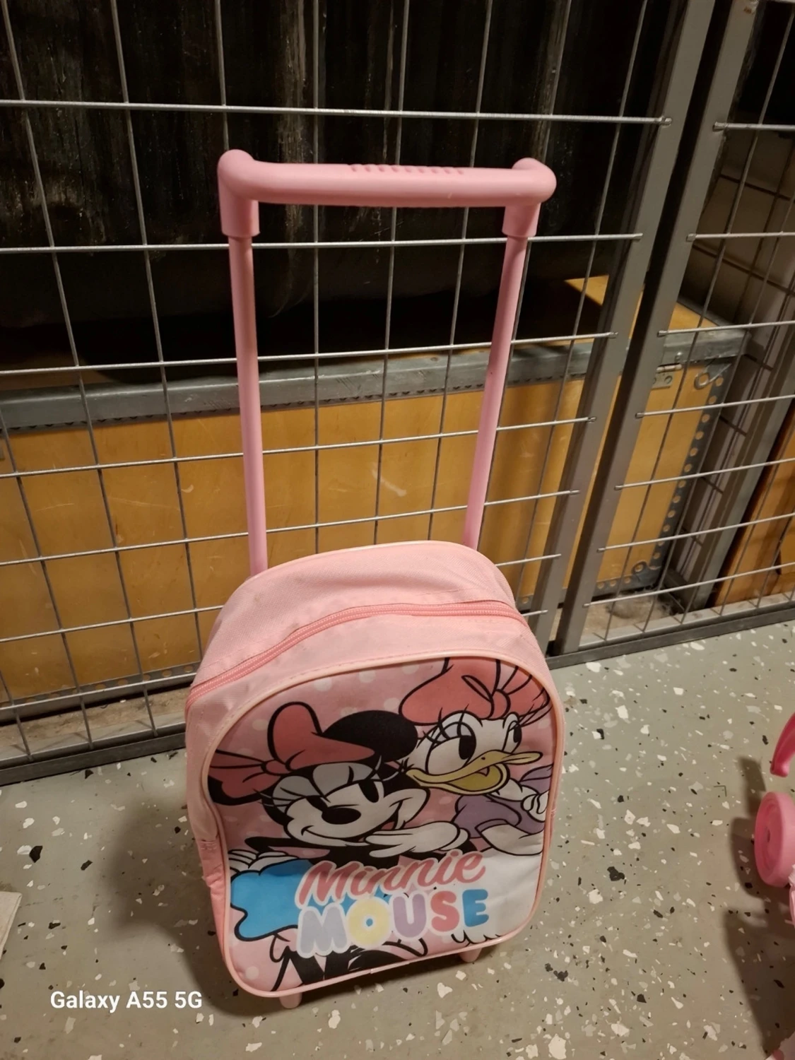 Rosa Minnie Mouse kabinväska