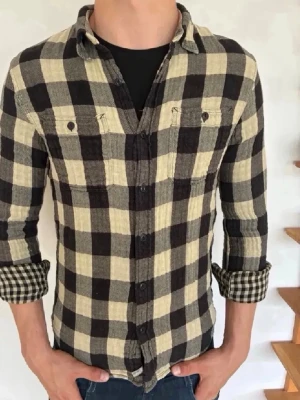 Denim & supply Ralph Lauren flanell skjorta  - Denim & supply Ralph lauren slim fit flanell skjorta herr| pris:329kr| skick:9,8/10| Storlek:M| Hör av dig vid minsta lilla fundering eller fråga| 