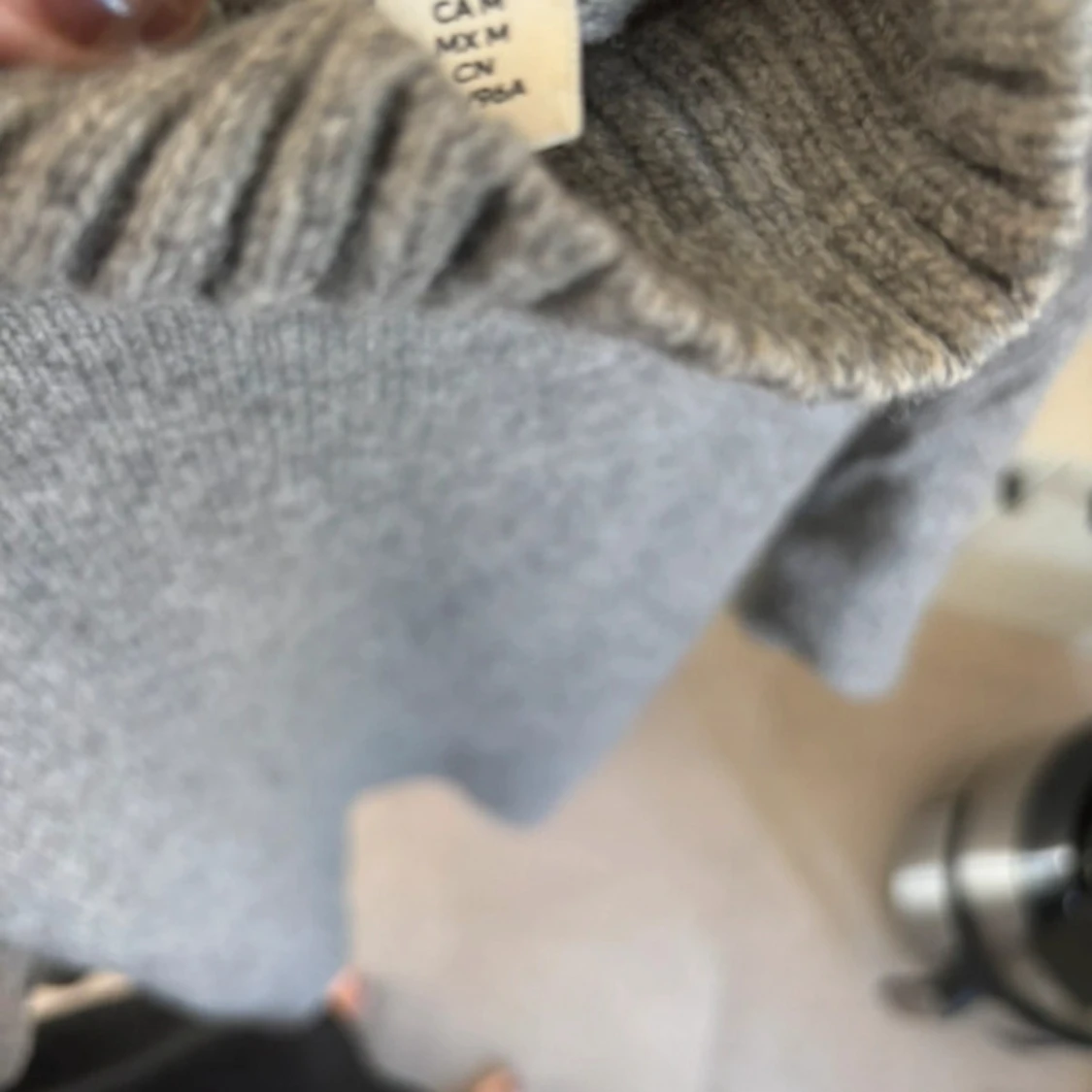 Grå polotröja från hm - 3