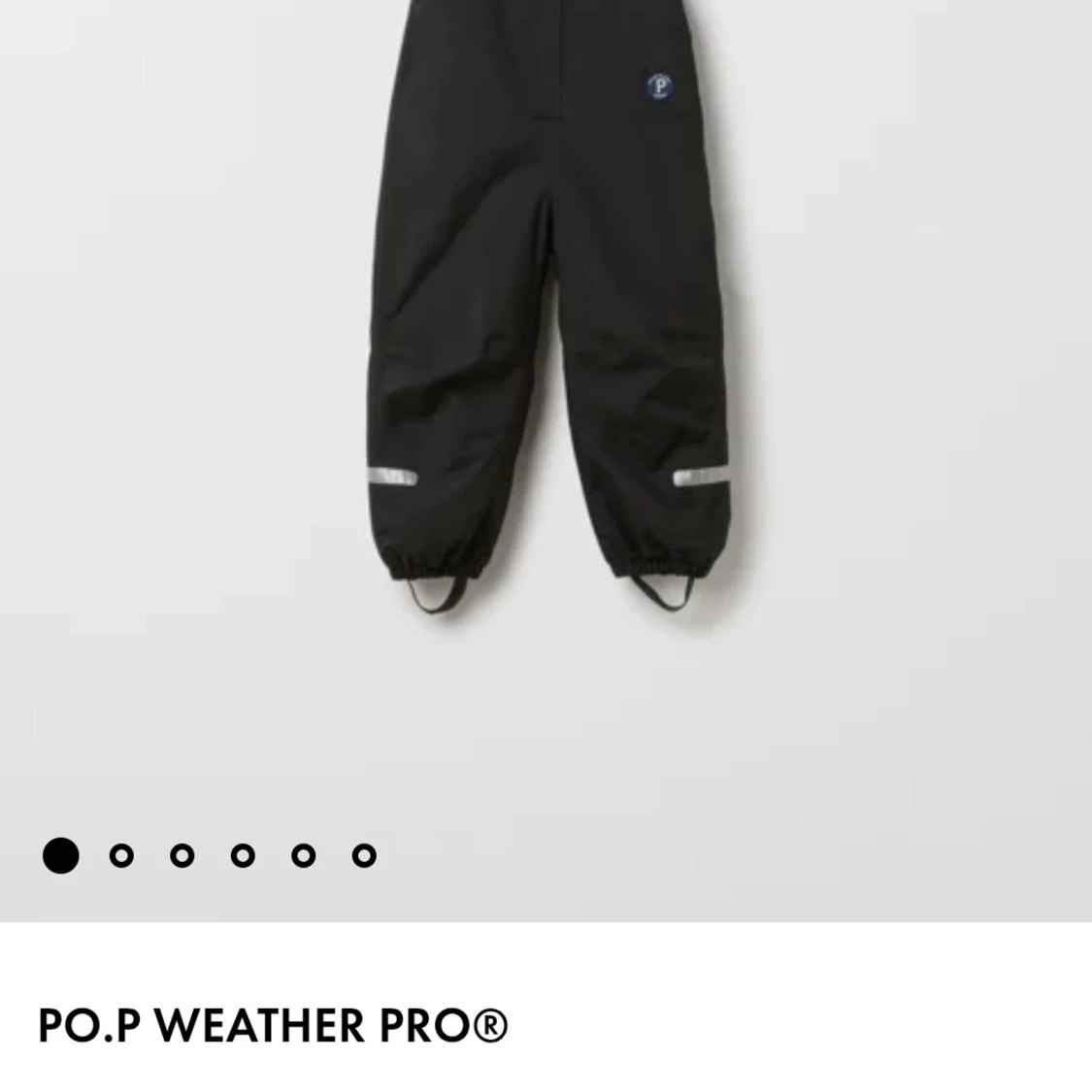 Mint grön vinterjacka Polarn O. Pyret 92 , skidbyxor vinter 86 - 3