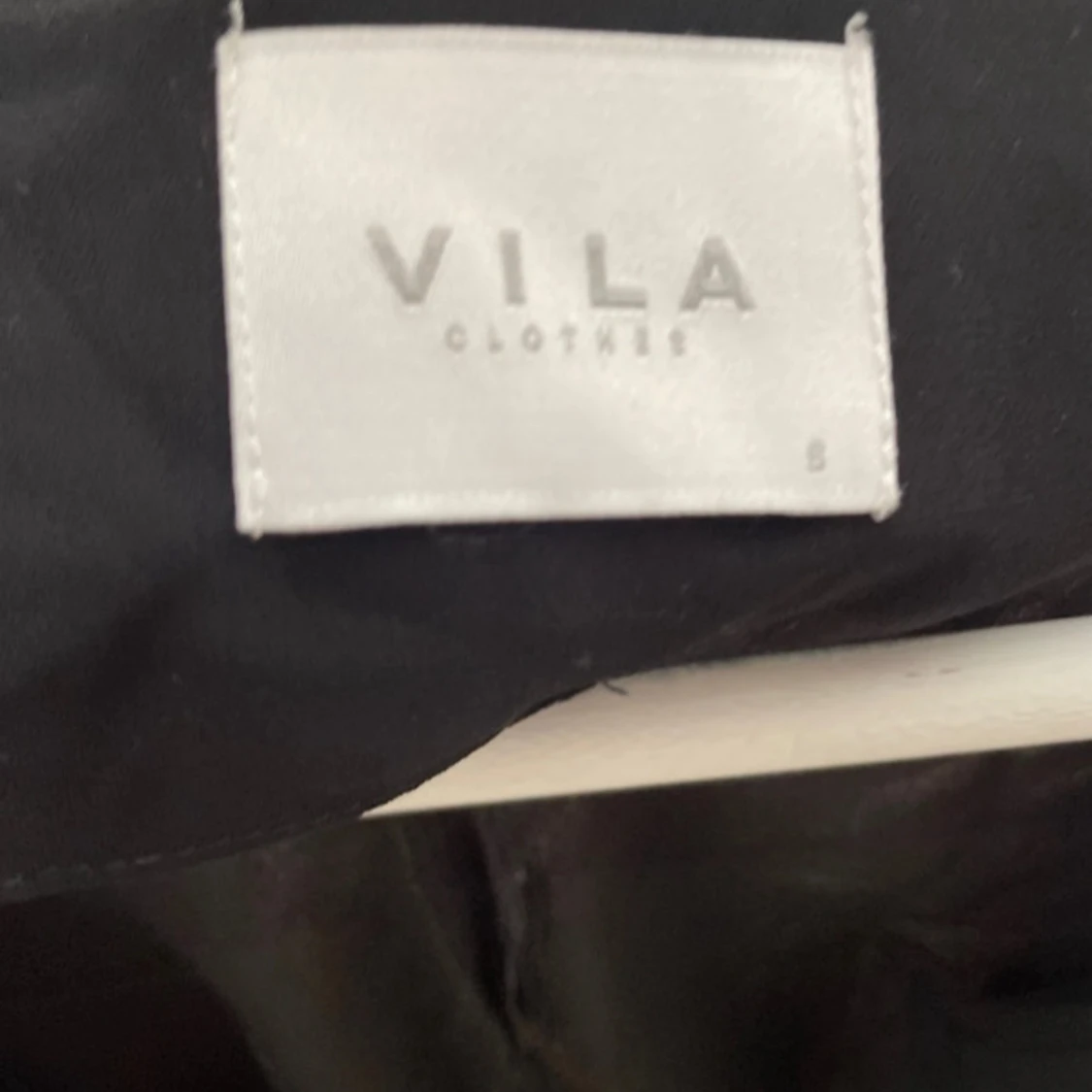 Svart transparent overshirt från Vila - 2