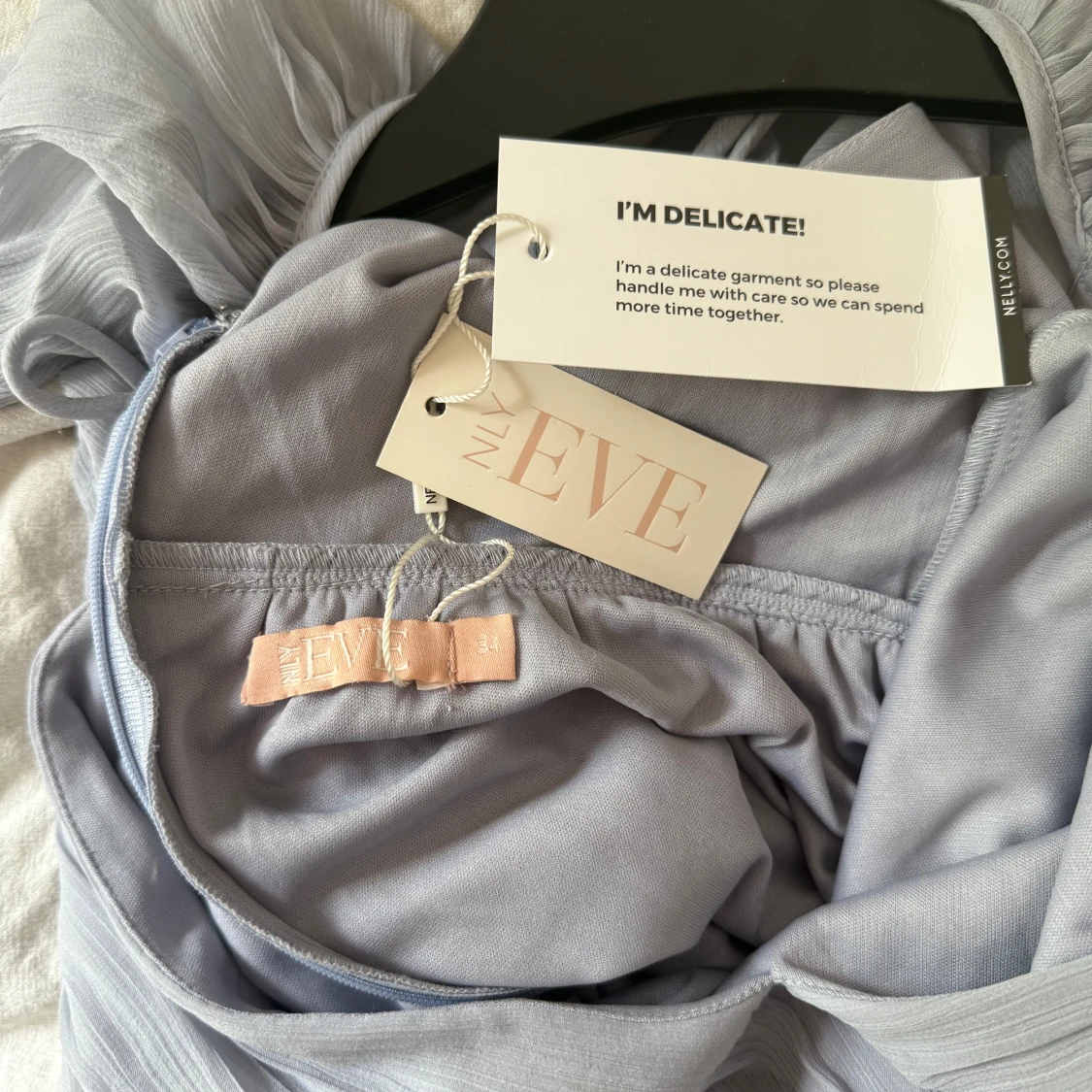 Ljuslila/ljusblå långklänning från NAKD Eve - 2